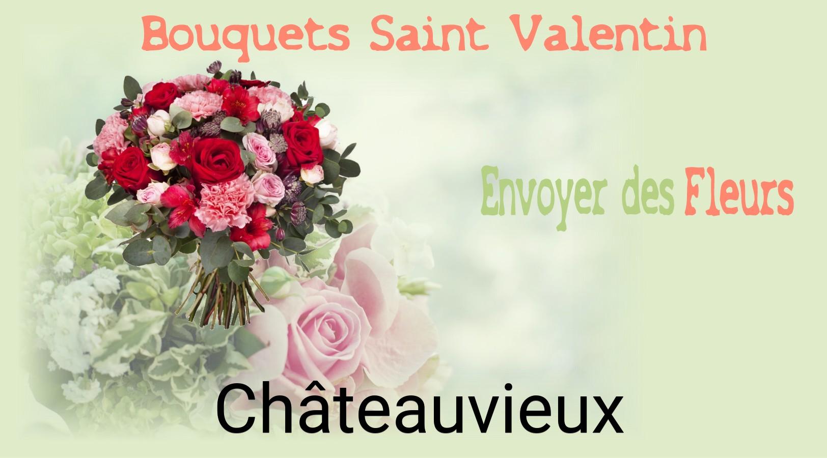 Roses de Saint-Valentin livrées à Châteauvieux